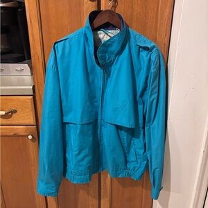 Vintage teal Members Only Jacket